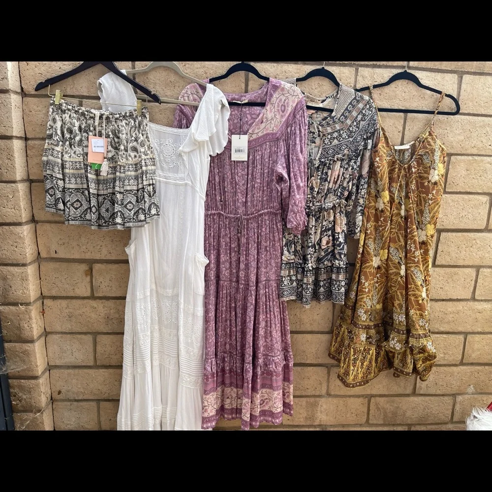 ❌SOLD❌ Spell Dahlia Mulberry Dress - Picture 6 of 8